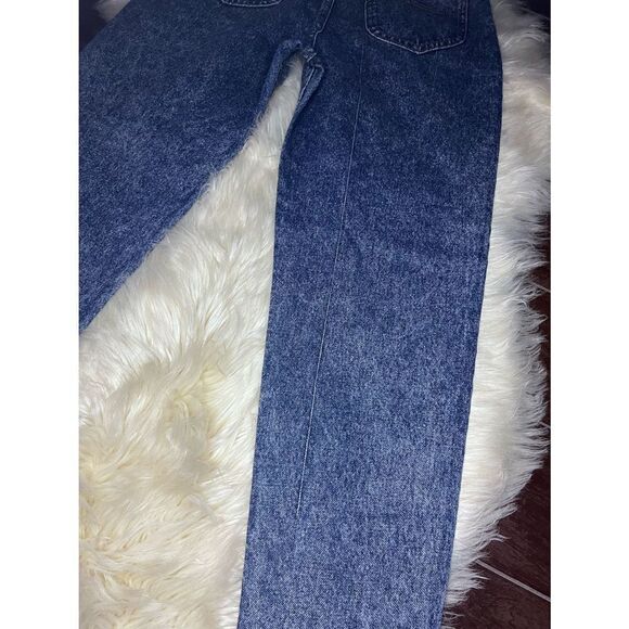 Lee vintage acid washed straight legged denim jeans sz 10 med - Picture 2 of 7